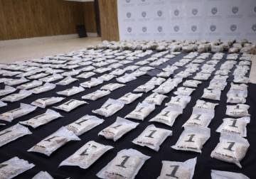 ضبط كميات كبيرة من المخدرات والقبض على شخصين في حلب