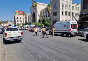 حصيلة أولية: 4 شهداء وإصابات في تفجير استهدف مقهى بمنطقة الحجاز وسط دمشق