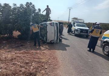 وفاة شخص وإصابة 20 آخرين بحوادث سير في سوريا