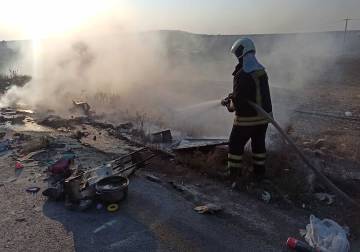 12 حريقاً في سوريا خلال يوم واحد.. وإصابات بينها أطفال