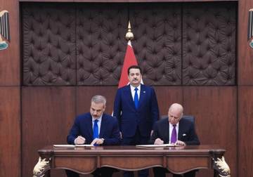 تركيا والعراق يوقعان 