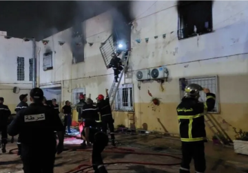 الجزائر.. مصرع 11 شخصا وإصابة 19 في حريق بدار أيتام