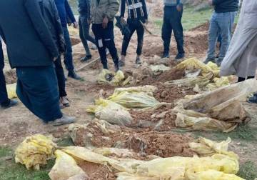 اكتشاف مقبرة جماعية في سجن 