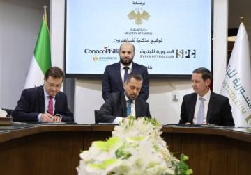 الطاقة السورية توقع اتفاقيتين مع شركتين أمريكيتين لتطوير قطاع الغاز