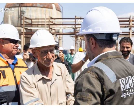 تشغيل وحدة إنتاج ومعالجة مبكرة للغاز في حقل الطابية بدير الزور