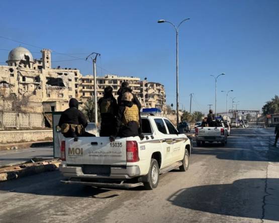 انتشار قوات الأمن الداخلي في حيّ الشيخ مقصود بحلب