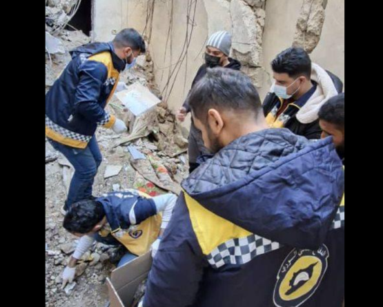 العثور على رفات شخصين في حي بابا عمرو بمدينة حمص