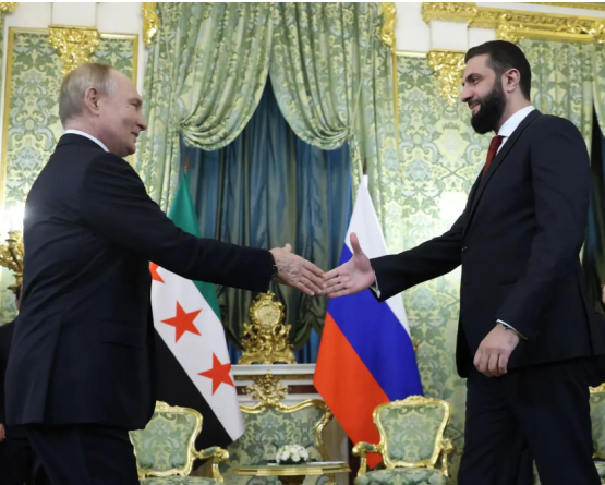 الكرملين: بوتين يلتقي الشرع في موسكو الأربعاء