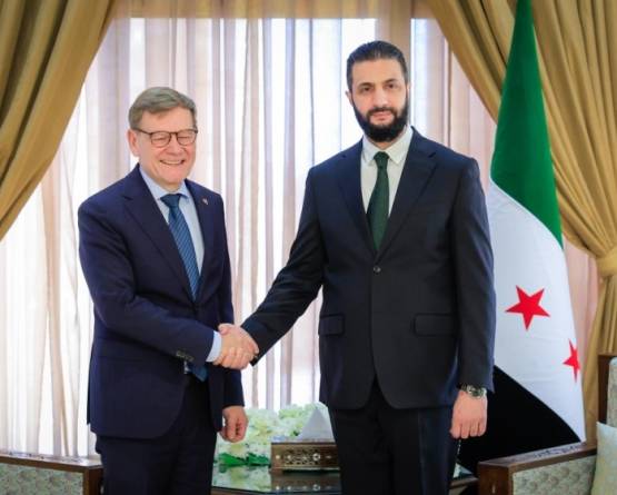 الرئيس الشرع يستقبل وزير الخارجية الألماني في دمشق