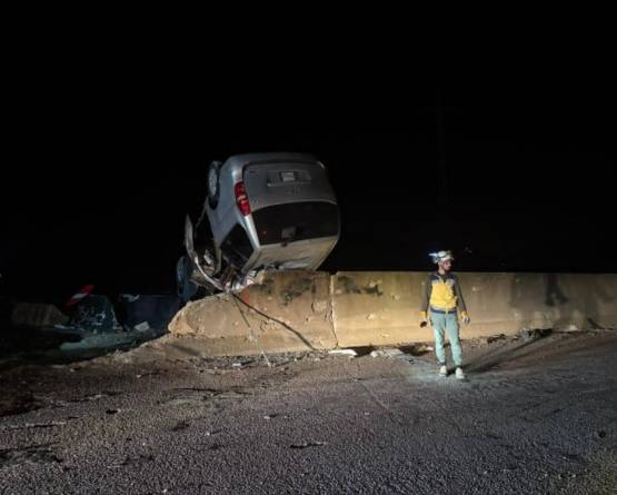 7 وفيات و53 مصاباً بحوادث سير في سوريا خلال 24 ساعة