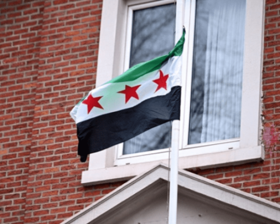 اعتداء على مبنى البعثة السورية في بروكسل من قبل أنصار 