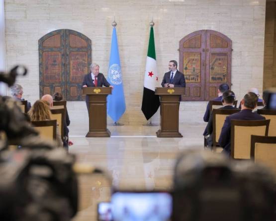 سوريا على عتبة مرحلة جديدة: زيارة تاريخية للأمين العام للأمم المتحدة تؤسس لشراكة استراتيجية للتعافي وإعادة الإعمار