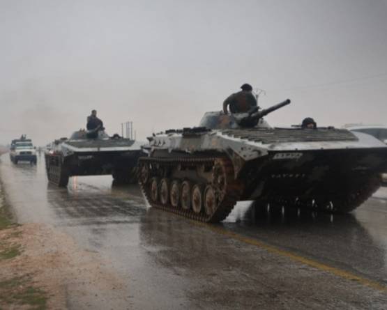 الجيش السوري يبسط سيطرته الكاملة على مدينة دير حافر شرق حلب