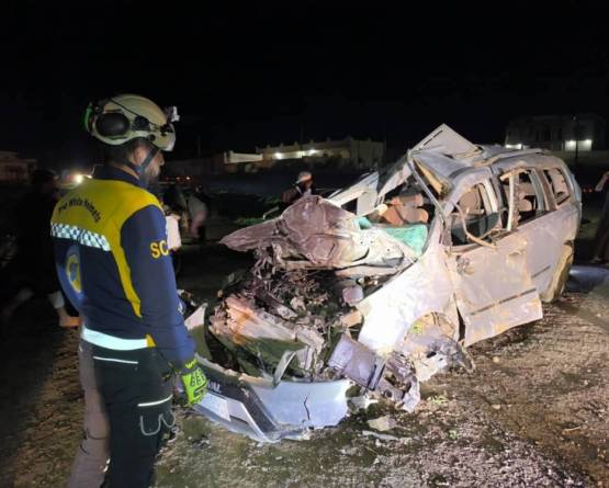 3 وفيات و11 إصابة بحوادث سير في سوريا خلال 24 ساعة