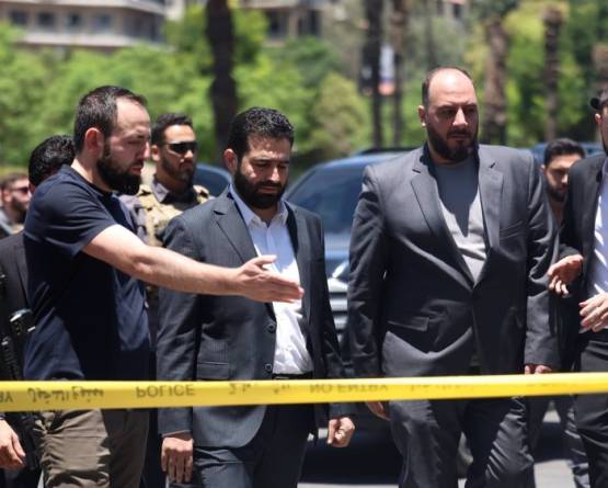 وزير الداخلية يتفقد موقع انفجار دمشق ويزور المصابين في المشافي