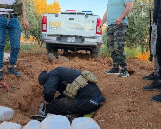 ضبط 118 كغ حشيش في درعا والقبض على المتورط