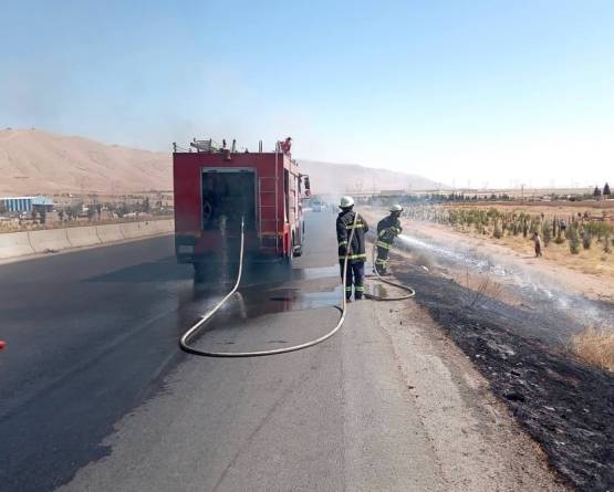3 وفيات و19 إصابة جراء حوادث السير والحرائق في سوريا