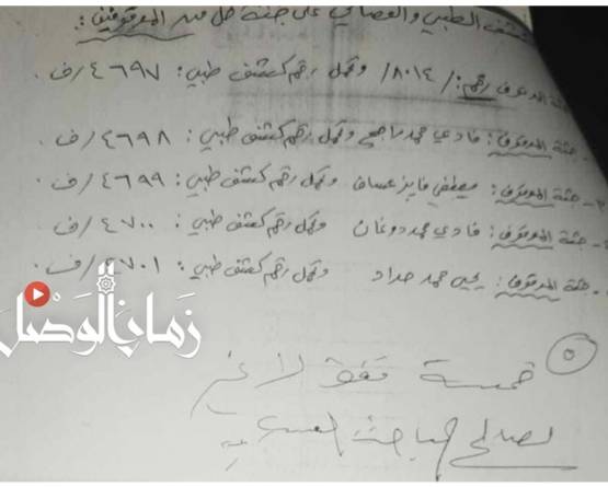  تقرير طبي يكشف عن جرائم حرب: وثيقة جديدة تربط طبيبًا فارًا بوفيات معتقلين سوريين