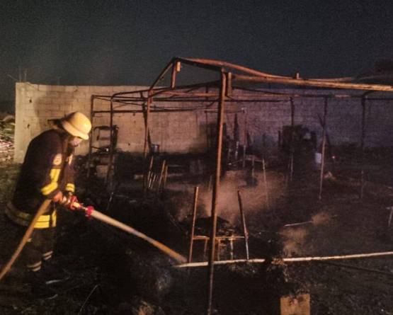 وفاة 5 أطفال جراء حريق بخيمتين في ريف دمشق