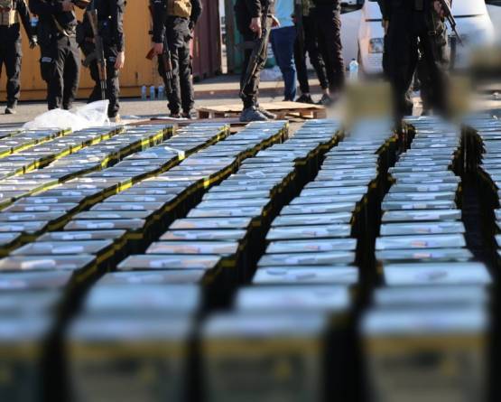 إحباط محاولة تهريب كميات كبيرة من الكوكايين السائل عبر مرفأ اللاذقية