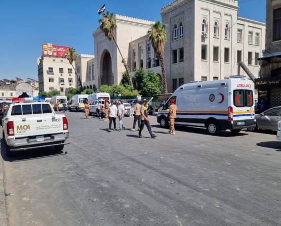 حصيلة أولية: 4 شهداء وإصابات في تفجير استهدف مقهى بمنطقة الحجاز وسط دمشق