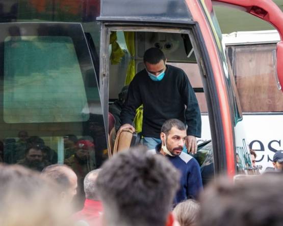 عملية تبادل في السويداء تشمل 86 شخصاً برعاية الصليب الأحمر