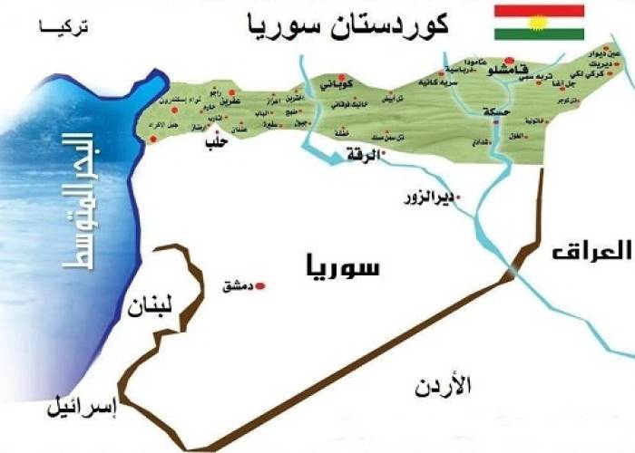 كردستان سوريا خارطة تداعب مخيلة الانفصاليين الأكراد وتعم ق هواجس السوريين زمان الوصل