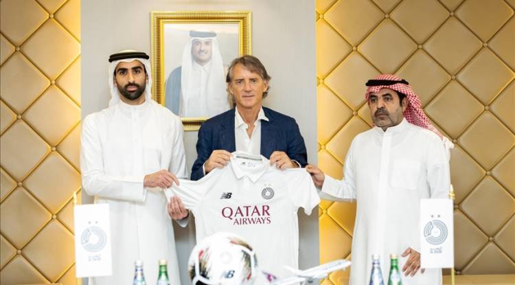 الإيطالي روبرتو مانشيني مدربا جديدا للسد القطري