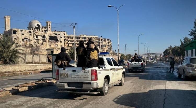 انتشار قوات الأمن الداخلي في حيّ الشيخ مقصود بحلب