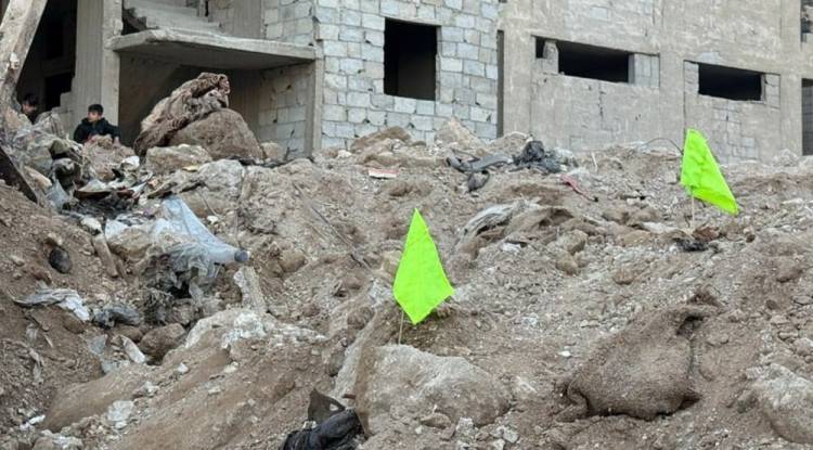 اكتشاف مقبرة جماعية جديدة في حي التضامن بدمشق