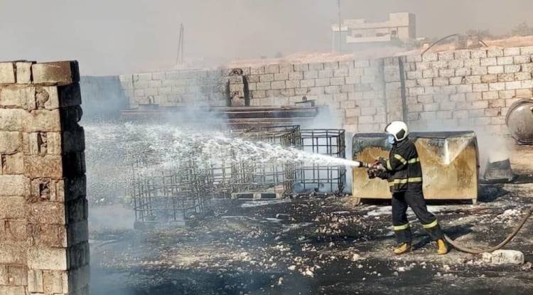 127 حريقاً في سوريا خلال يوم