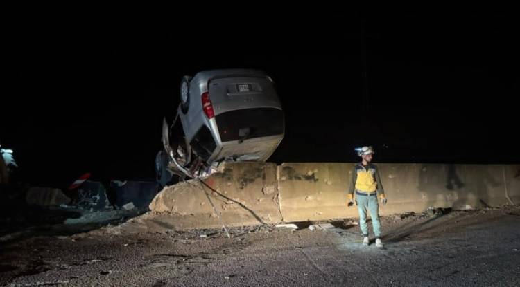 7 وفيات و53 مصاباً بحوادث سير في سوريا خلال 24 ساعة