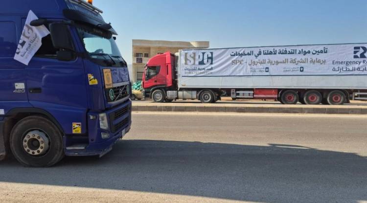 بمبادرة من الشركة السورية للبترول.. حملة تدفئة واسعة تستهدف 1600 عائلة في مخيمات إدلب