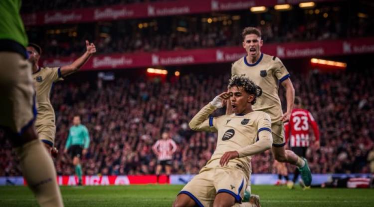 يامال يقود برشلونة للفوز على بيلباو في الدوري