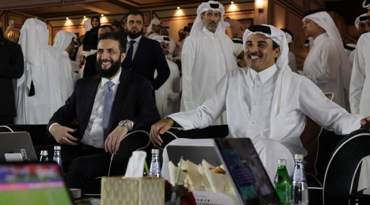 الرئيس السوري وأمير قطر يحضران بطولة العالم للخيل العربية