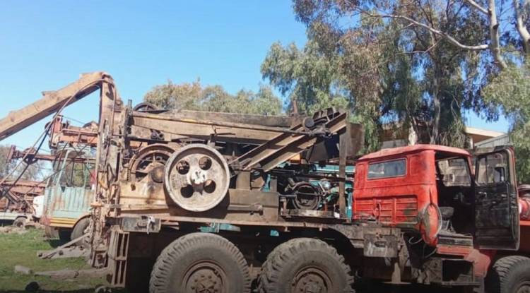 مصادرة حفارات مخالفة في درعا ضمن حملة لحماية المياه الجوفية