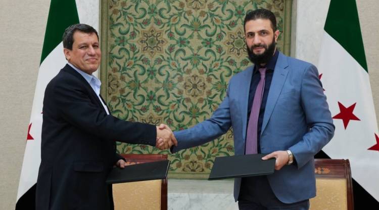 ​اتفاق بين الحكومة السورية و