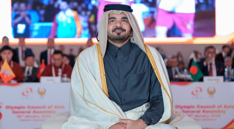 الشيخ جوعان بن حمد آل ثاني رئيسا للمجلس الأولمبي الآسيوي