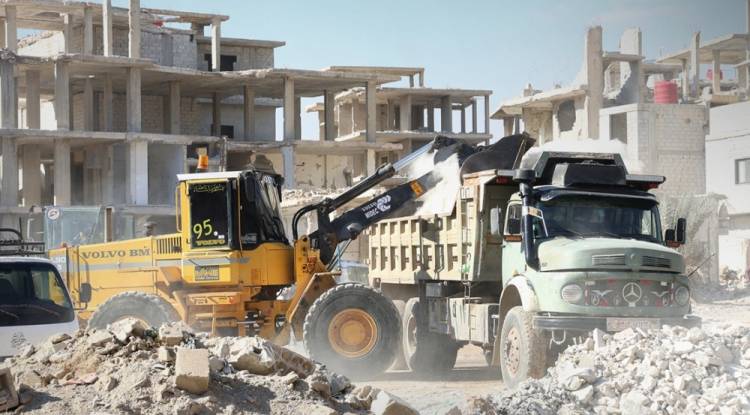 إطلاق مشروع لإزالة أنقاض داريا ودوما بدعم من مركز الملك سلمان للإغاثة