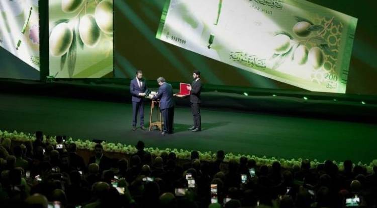 بحضور الرئيس الشرع.. إطلاق العملة السورية الجديدة