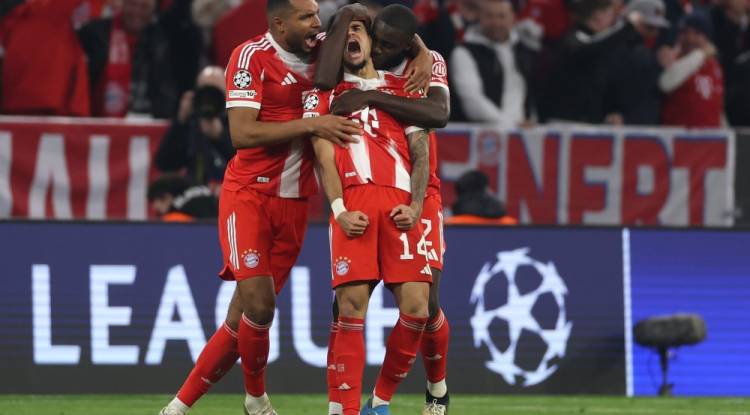 دوري أبطال أوروبا: بايرن يقلب الطاولة على ريال مدريد وآرسنال يعبر بصعوبة إلى نصف النهائي