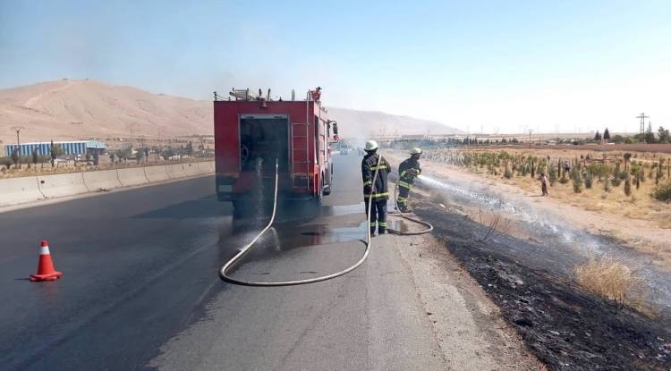3 وفيات و19 إصابة جراء حوادث السير والحرائق في سوريا