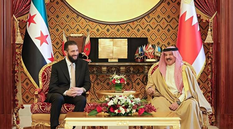 الرئيس السوري يلتقي ملك البحرين في زيارة رسمية إلى المنامة