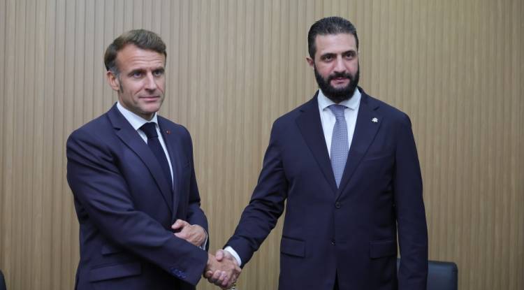 الشرع يلتقي ماكرون على هامش قمة المناخ “COP30” في البرازيل