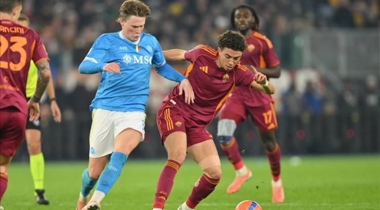 نابولي يحسم لقاء القمة أمام روما في الدوري الإيطالي