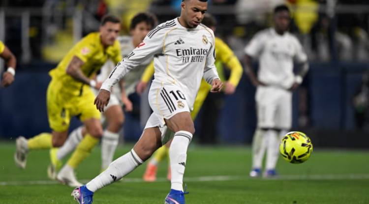 ثنائية مبابي تقود ريال مدريد لتجاوز فياريال