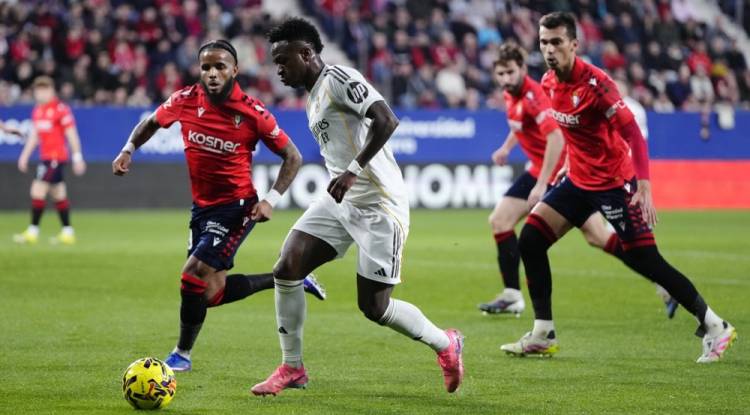 أوساسونا يحقق انتصارا مفاجئا على ريال مدريد المتصدر