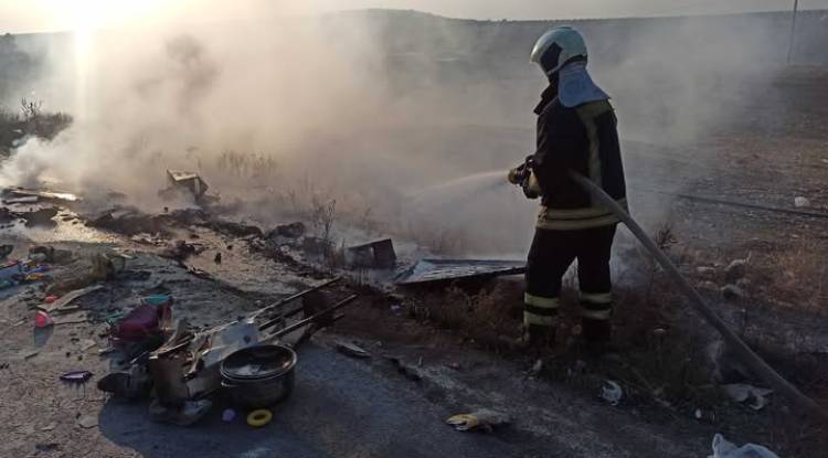 12 حريقاً في سوريا خلال يوم واحد.. وإصابات بينها أطفال