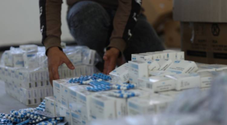 ضبط أكثر من 140 ألف حبة مخدّرة في إدلب