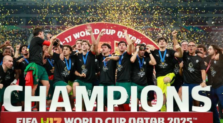البرتغال تتوج بلقب كأس العالم للناشئين تحت 17 عاما بالدوحة